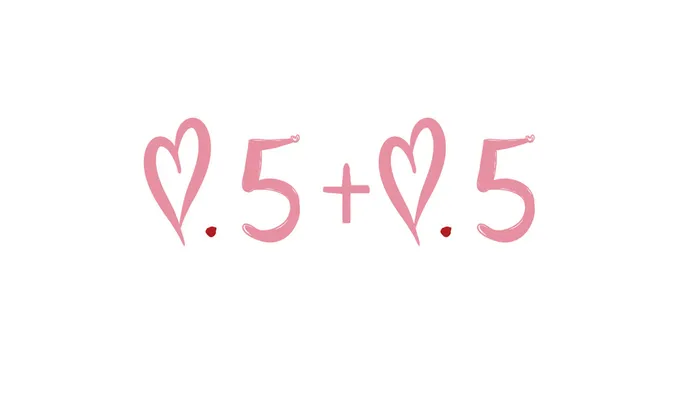 「0.5+0.5」